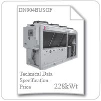 Чиллера с воздушным охлаждением конденсатора DN904BUSOF