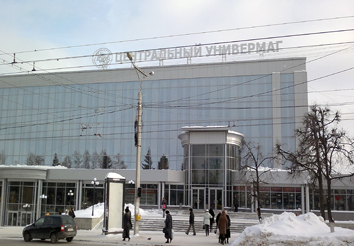 Установка крышных кондиционеров на торговый центр